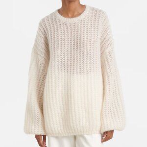 Toteme Mohair and wool-blend sweater